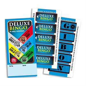 DELUXE BINGO 6 x $50 LUCKY ENVELOPES