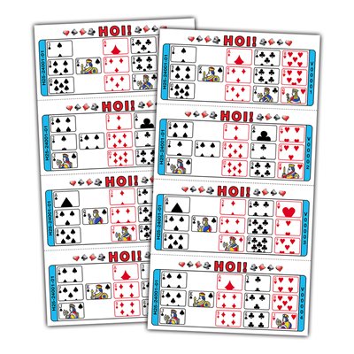 HOI 10 GAME BOOK 4UP 3,004 WHITE 3,000 SERIES