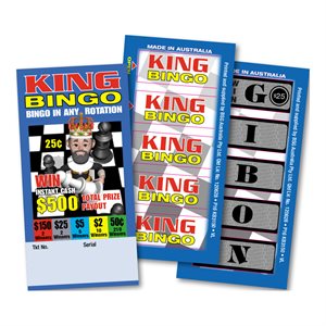 KING BINGO 2 x $150 LUCKY ENVELOPES